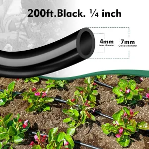 Пластиковая трубка и шланг 4/7mm 8/11mm 3/5mm для садовой системы микрокапельного орошения