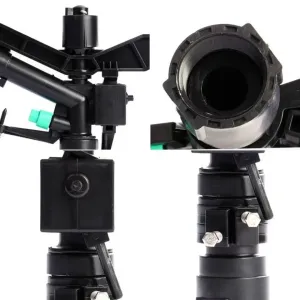 Rain Gun Watering Irrigation System Plastic Automatic Rocker Nozzle for Agriculture Irrigation Impact Sprinklers