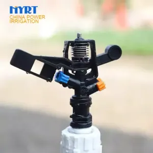 Agricultural Plastic Automatic 1/2 Inch Rotary Impact Plastic butterfly Nozzle Sprinkler for Lawn Irrigation System