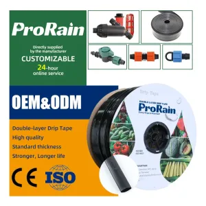 Kit de sistema de riego de 1ha, accesorios de riego y sistema de riego con cinta de goteo