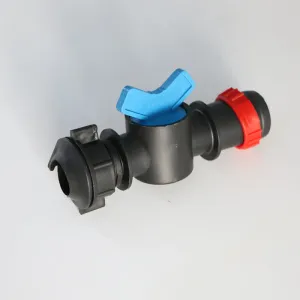 热门塑料水滴灌管件、软管旁通接头及锁环旁通阀