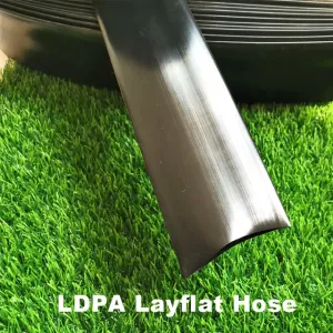 צינור גמיש PE וצינור שטוח PE Layflat למערכת השקיה חקלאית
