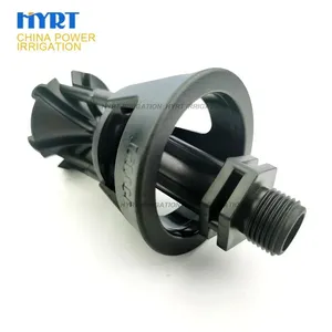 Aspersor de água para jardim 360 graus 1/2" 3/4" M, aspersor oscilante grande para sistema de irrigação de estufas agrícolas