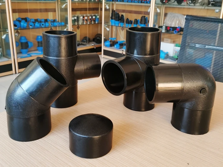 Фитинги HDPE для стыковой сварки и фитинги капельной трубы для системы капельного или сельскохозяйственного орошения фермы