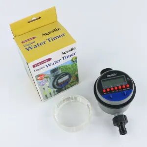 户外WIFI智能浇水定时器、花园灌溉控制器，适用于智能浇水系统