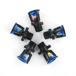 Microaspersor de 1/2" com pulverização de água de 360 graus para irrigação de pomares e hortaliças