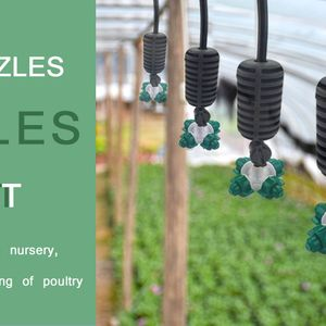 Farm Irrigation System Fogger Spray Nozzle Hanging Sprinkler Garden Sprinkler