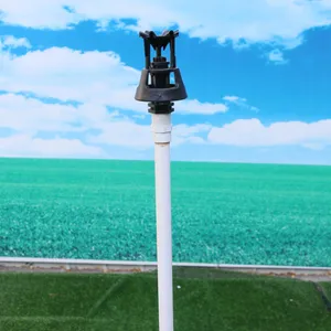 Aspersor de água para jardim 360 graus 1/2" 3/4" M, aspersor oscilante grande para sistema de irrigação de estufas agrícolas