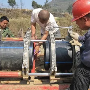 Tubo d'acqua nero in plastica HDPE/LDPE all'ingrosso di fabbrica per impianti di irrigazione