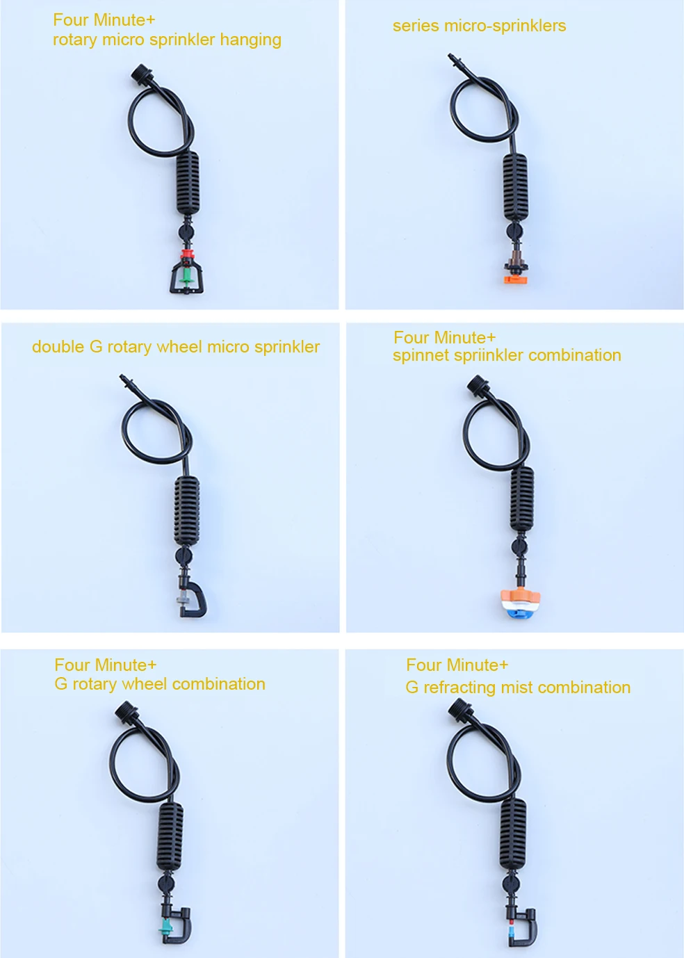 Drip Irrigation Rotary Micro Sprinkler Water Sprinkler Garden Sprinklers