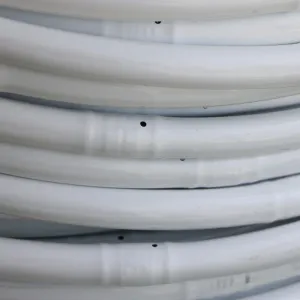 Tubería blanca de goteo de alta calidad para sistemas de riego agrícola y de jardín, suministro de agua personalizable