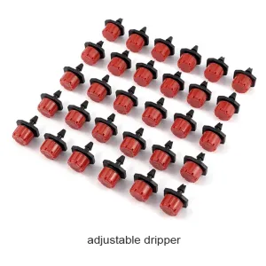 Flow Adjustable Micro Irrigation Dripper for Drip Irrigation Eight Hole Dripper