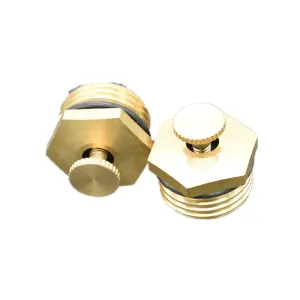 Micro-arroseur atomisant réglable 1/2'' entièrement en cuivre, portée intermédiaire pour jardin agricole