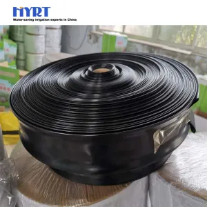 צינור גמיש PE וצינור שטוח PE Layflat למערכת השקיה חקלאית