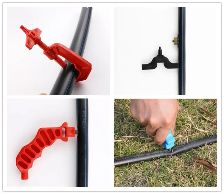Punzonatore per impianto di irrigazione con tubo PVC e tubo layflat PVC, DN3,DN4,DN8,DN10,DN12,DN15,DN16,DN20,DN25