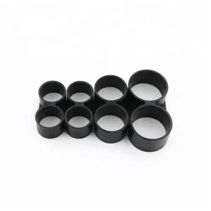 Chiusura terminale per tubo di irrigazione a goccia all'ingrosso, 16mm 20mm 25mm plastica nera