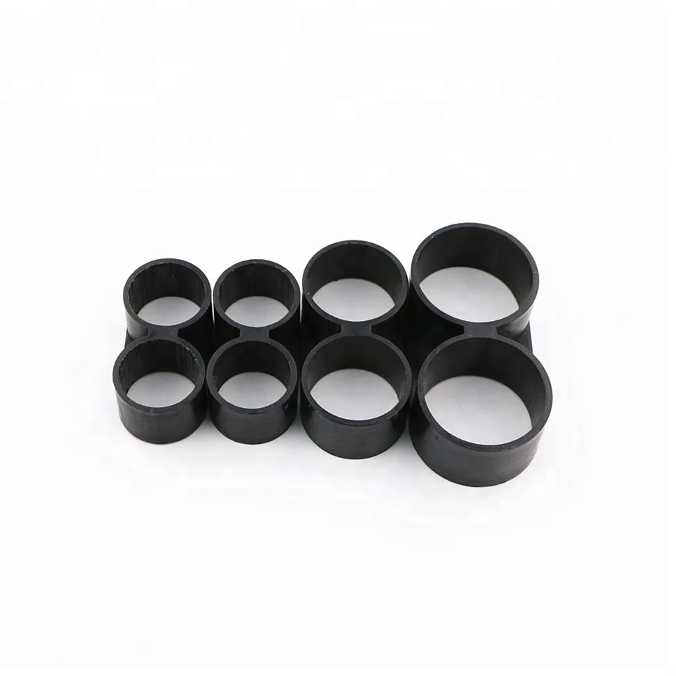 Cierre de extremo de manguera de plástico negro de 16mm 20mm 25mm para riego por goteo, venta al por mayor