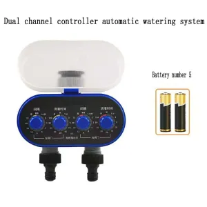 户外WIFI智能浇水定时器、花园灌溉控制器，适用于智能浇水系统