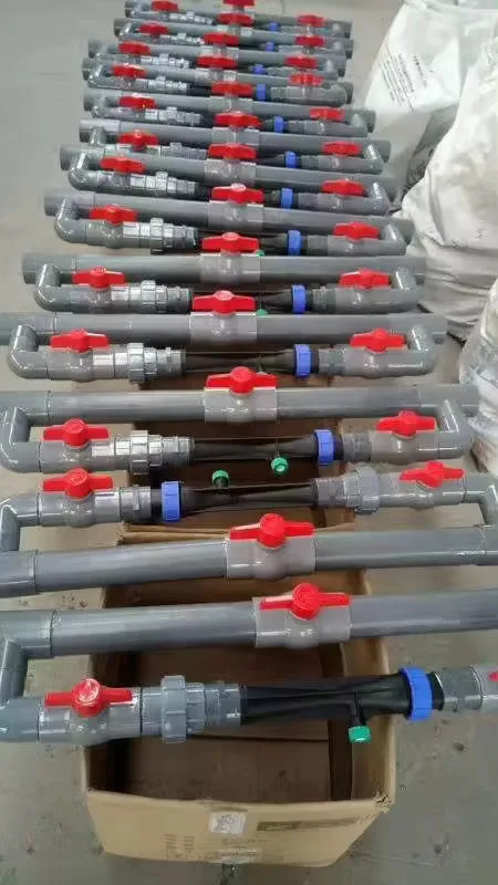 Kit d’injecteur d’engrais Venturi de qualité supérieure avec collecteur et vanne pour système goutte-à-goutte