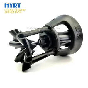 Aspersor de água para jardim 360 graus 1/2" 3/4" M, aspersor oscilante grande para sistema de irrigação de estufas agrícolas