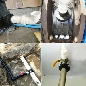 Collari di presa filettati in PP per tubo HDPE per irrigazione e alimentazione idrica