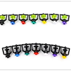 Plastic Micro Irrigation Water Sprinkler With Stakes Set
