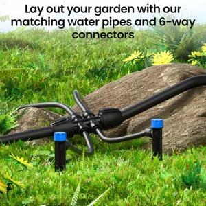 Immagine dei componenti di IRRINEX 50 ft Kit di sistema di irrigazione a goccia 3