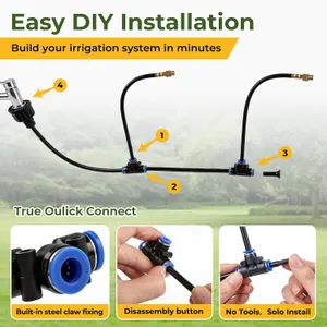 IRRINEX 50 ft 滴灌系统套件组件视图 4